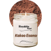 Doğal Özel Seri Kokulu Dekoratif Kavanoz Mum 210 cc - Kakao Esansı - RYL