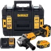 Dewalt DCG407M2T 18V 4.0 Ah Li-ion 125 mm Kömürsüz Çift Akülü Avuç Taşlama