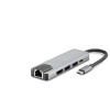 Type-C Hdtv Combo Hdmı 4K 30Hz + Type-C + 2*Usb3.0 + Lan 5In1 Gri HDX7831
