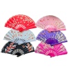 Plastik Kumaş Yelpaze 12 li Karışık OB-051
