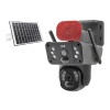 Solar 4G Ip Kamera 2 × 3 Mp Lens V380 RX-35AIS