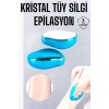 Epilasyon Aleti Bacaklar Kollar İçin Yıkanabilir Kristal Epilatör Tüy Silgi