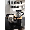 Mikser Kupa Yazılı Mug Bardak Karıştırma Özelliği