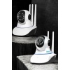 Wifi Kamerası Çift Yönlü Bebek Güvenlik Kamerası Gece Görüşlü