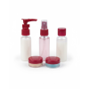5’li Seyahat Boy Kozmetik Şişe Seti 30 ml Çantalı Organizer