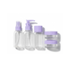 5 Parça Şeffaf Seyahat Kozmetik Seti 30 ml