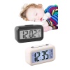 Gece Dijital Masa Saati Dijital Alarmlı Led Ekran Pilli Çalar Saat