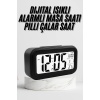 Dijital Masa Saati Termometre Takvim Led Ekran Pilli Ev Ofis Masası