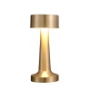 Altın Rengi Masa ve Gece Lambası Dokunmatik Şarjlı Masa Lambası