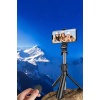 Selfie Çubuğu Tripod Kumandalı Telefon Tutucu Siyah