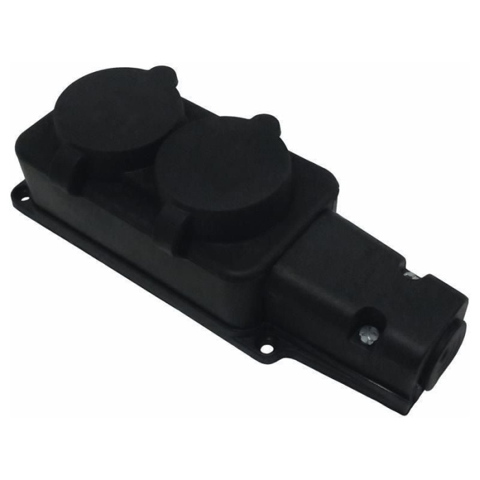 Kauçuk 220 Volt Uzatma 2li Priz