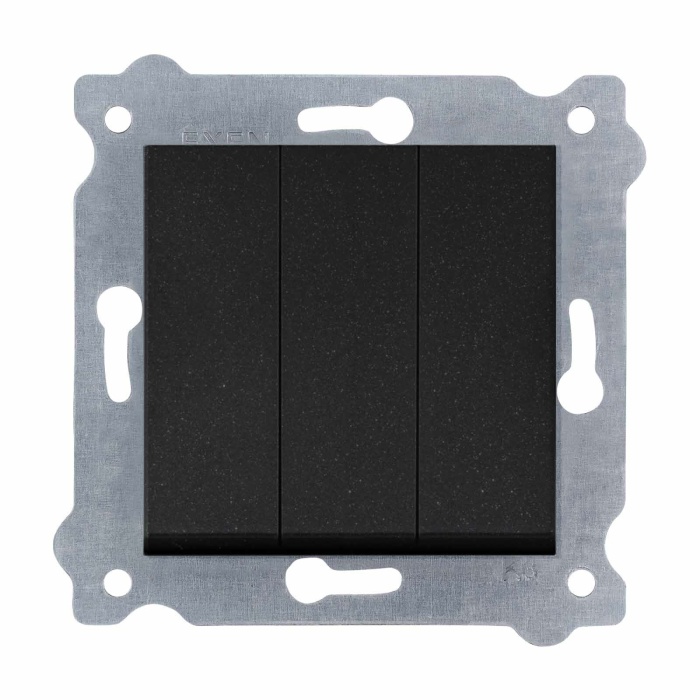 EXEN KAREL FÜME ÜÇLÜ ANAHTAR ÇERÇEVESİZDİR 