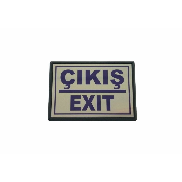 Cemax Yönlendirme Küçük Çıkış (Exit) 10X7 cm