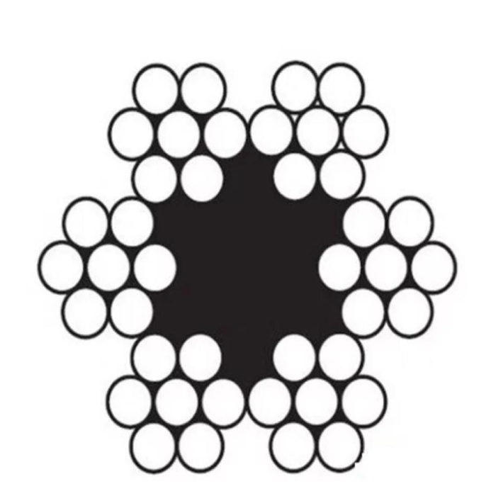 Ennalbur Çelik Halat 3 mm 10 Metre (6X7 K.ÖZ)