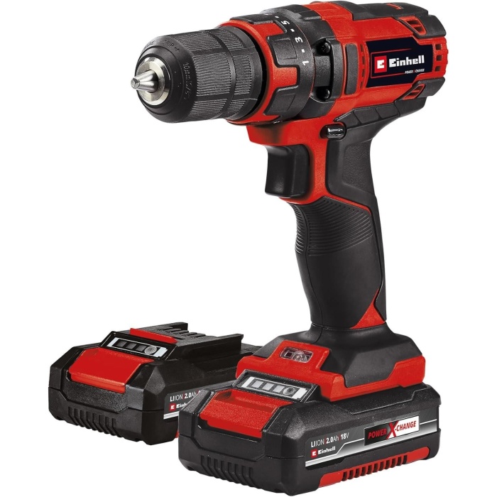 Einhell TC CD 18/35 Li + 39 (2x2,0Ah) Akülü Vidalama