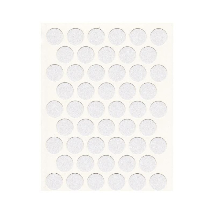 Yapışkanlı Vida Tapası (Beyaz) 10 mm