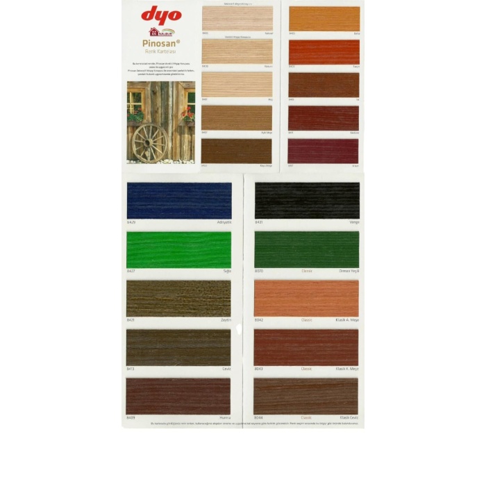 Pinosan Ahşap Verniği 0,75 Litre 8400 Natural