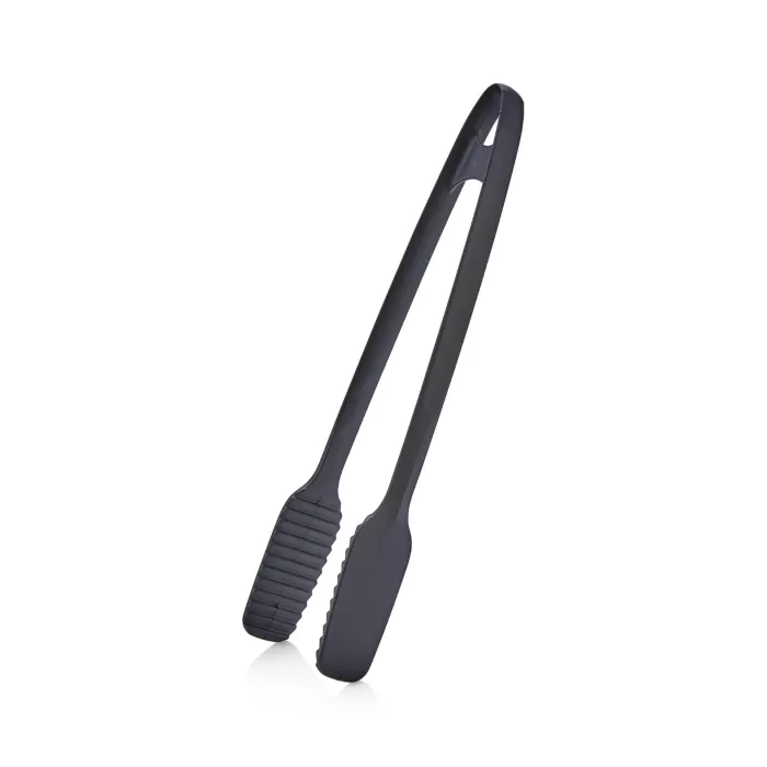 Maşa - 220 Dereceye Kadar Dayanıklı Yanmaz - Yapışmaz Plastik Izgara Maşası 30 Cm
