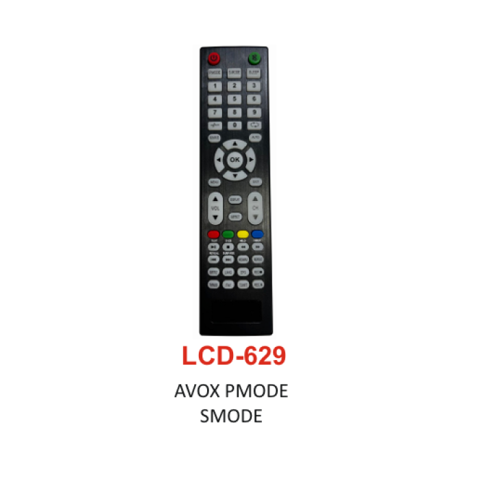 AVOX PMODE  SMODE Uyumlu Kumanda - LCD 629