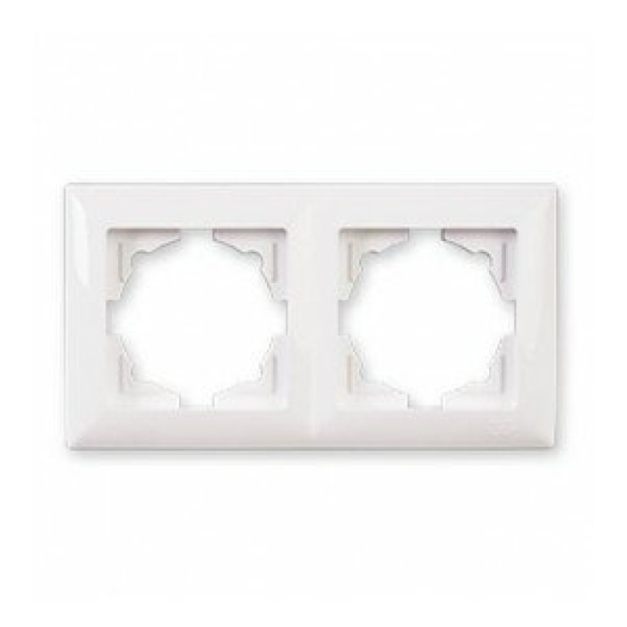 GÜNSAN VISAGE BEYAZ İKİLİ ÇERÇEVE