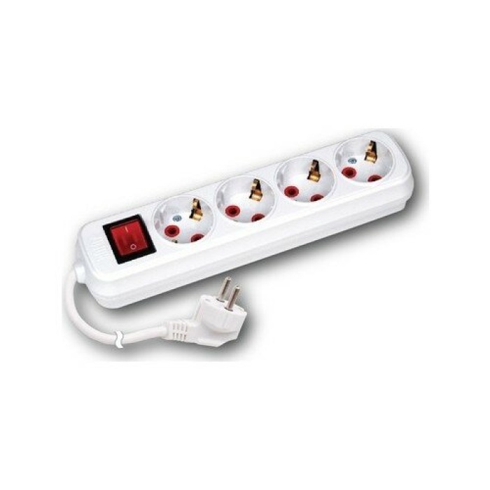 HOROZ 4LÜ ANH. TOPRAKLI GRUP PRİZ ( 2 MT )