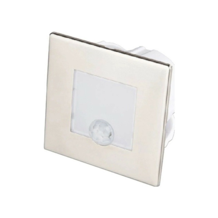 CATA 1,5W BEYAZ KARE KOR.MER.ARMATÜRÜ (SATEN KASA)