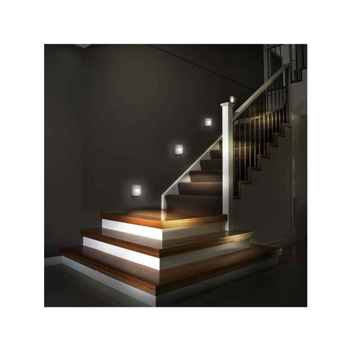 CATA 1,5W BEYAZ KARE KOR.MER.ARMATÜRÜ (SATEN KASA)