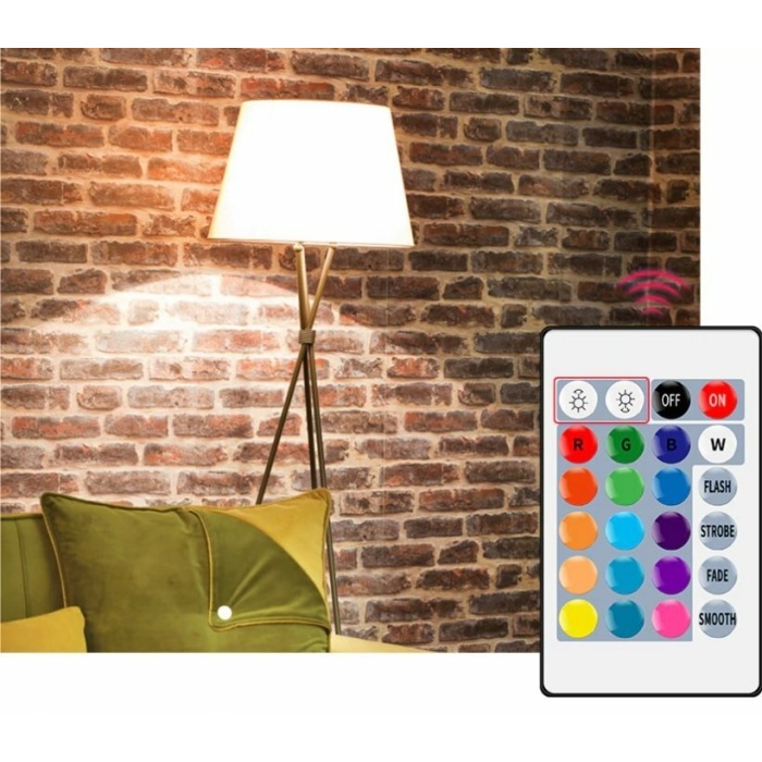 CATA 9W BEYAZ DİMMERLİ KUMANDALI RGB LED AMPUL