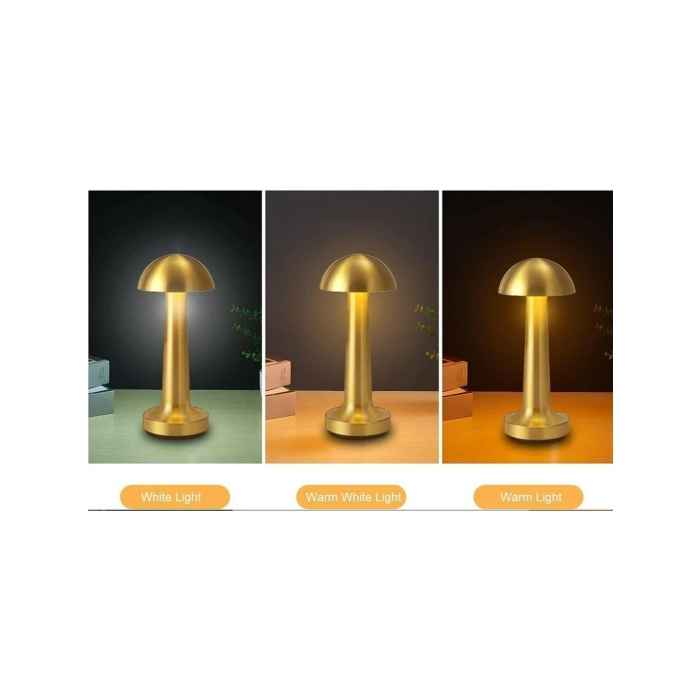 CATA LİZBON ÜÇ RENK ŞARJLI MASA LAMBASI