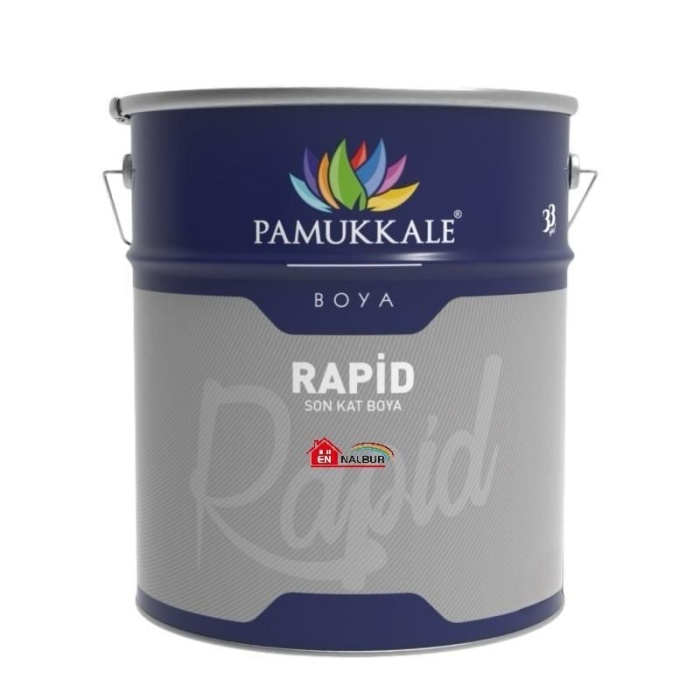 Pamukkale Rapid Endüstriyel Boya 2,5 Kg 9016 Beyaz
