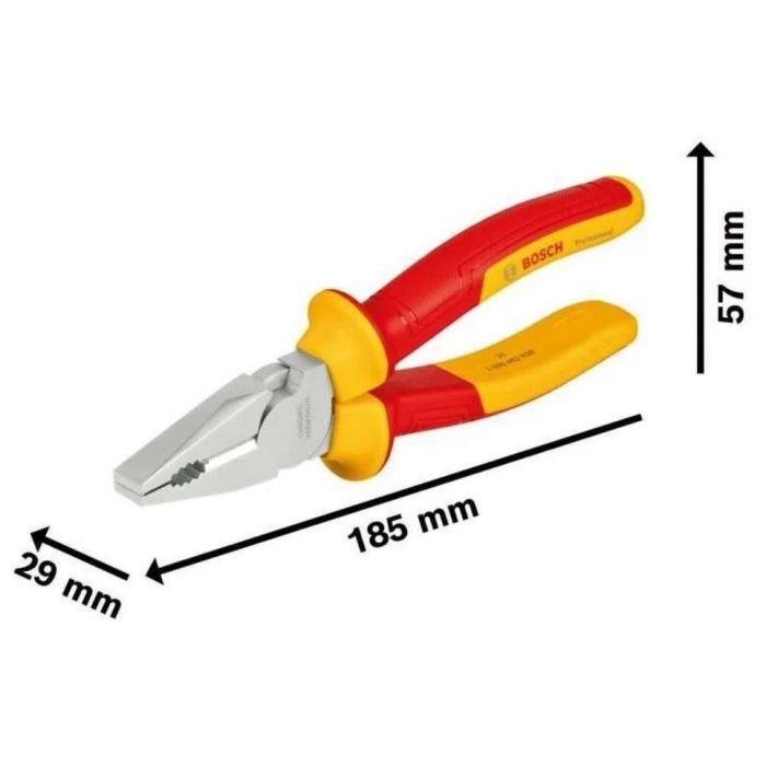 Bosch Profesyonel İzoleli Pense 180 mm