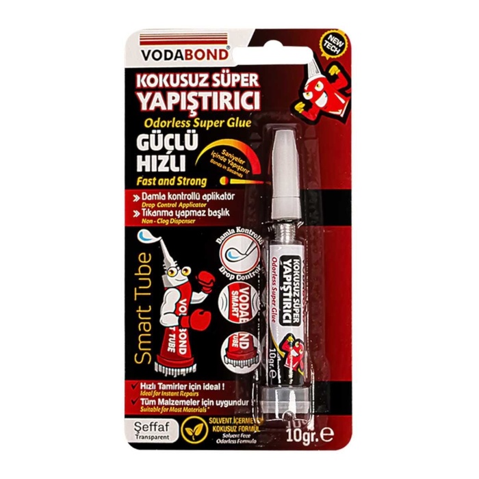 Vodabond Kokusuz Süper Hızlı Yapıştırıcı 10 gr