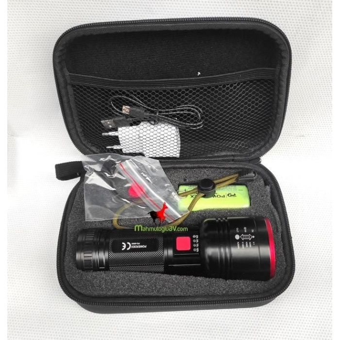 Ennalbur Powerdeks PD-9000 Profesyonel Avcı Feneri