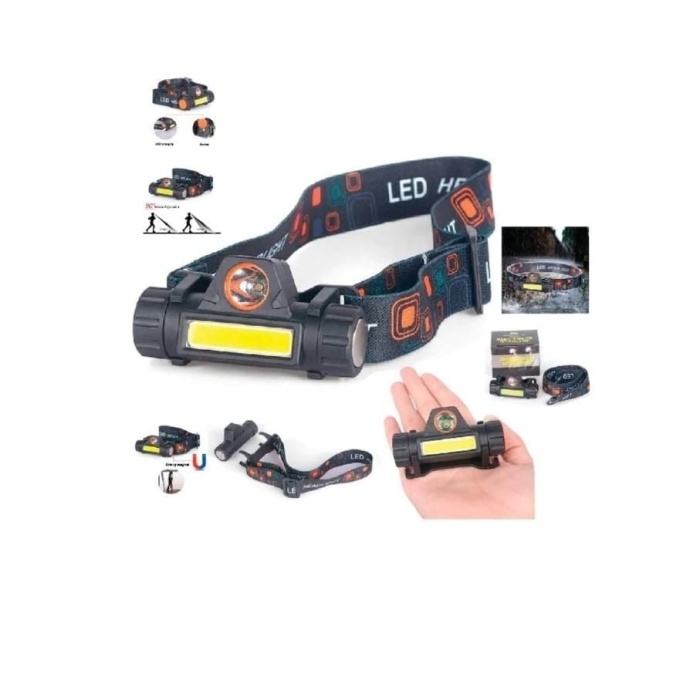 High Power Kafa Lambası Su Geçirmez Şarjlı