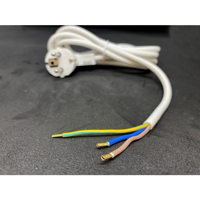 KOBILIGHT 3*1,00 MM² 2 MT FİŞLİ UZATMA VE GRUP PRİZ KABLOSU (BEYAZ)