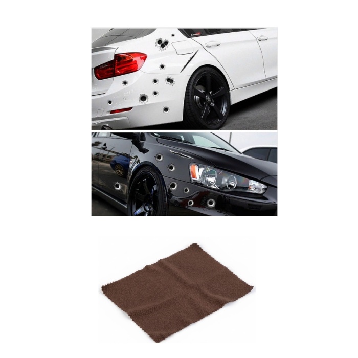 Araç Sticker Seti Yara Bere Oto Sticker Yara Şeklinde 3D