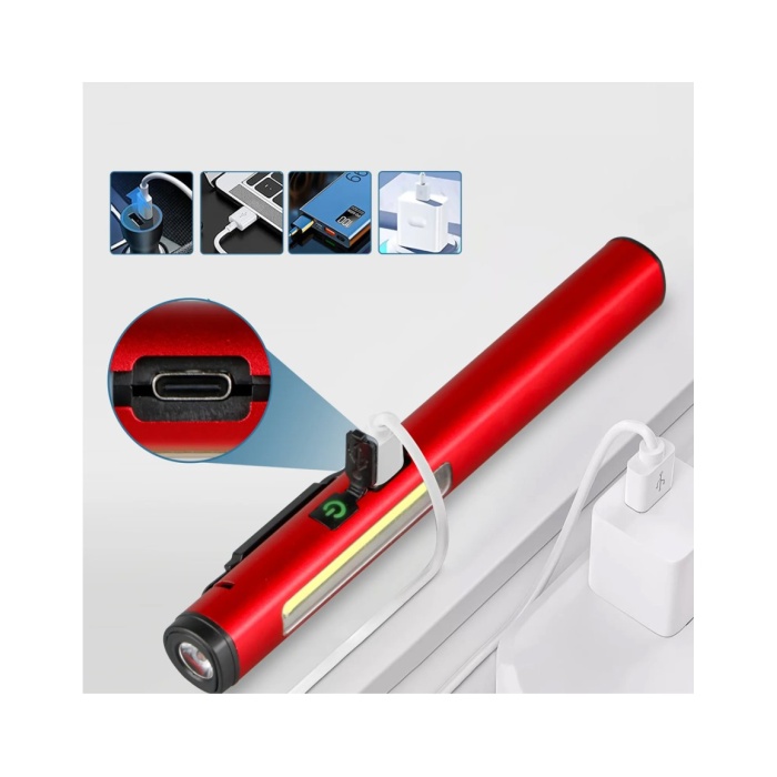 Profesyonel Şarjlı Mıknatıslı El Feneri Oto Feneri Çok Amaçlı Aydınlatma Çözümü