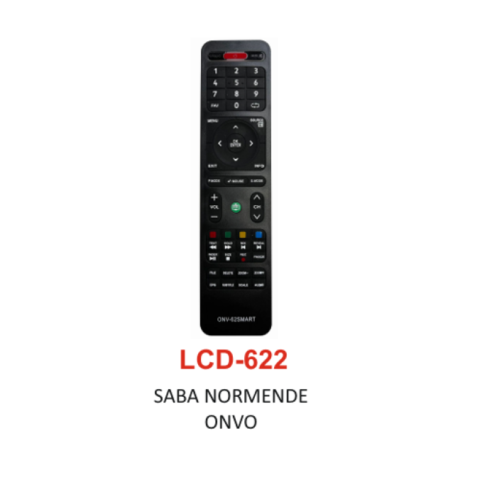 SABA NORMENDE  ONVO Uyumlu Kumanda - LCD 622