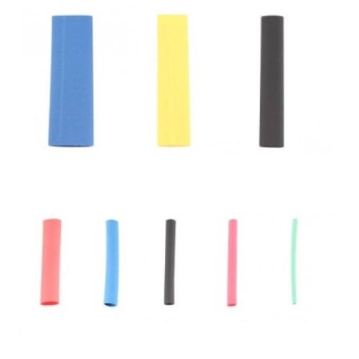 560 Parça Makaron Seti Kapaklı Kutulu Kablo Birleştirme Koruyucu Sıcaklıkla Daralan Makaron Set