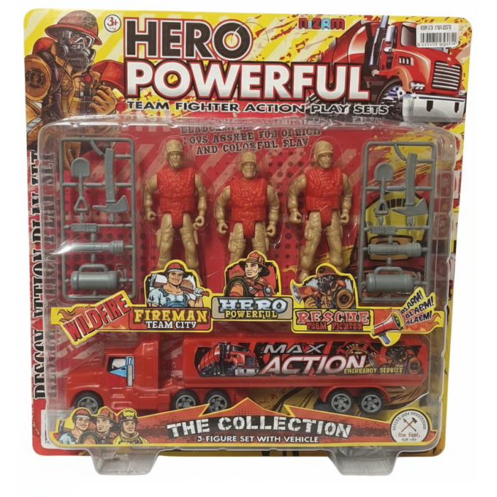 Acil Müdahale Ekibi Oyuncak Seti 14 Parça