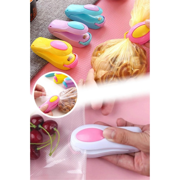 Poşet Kapatıcı - Poşet Ağzı Kapatıcı Isıtmalı Vakumlu Yapıştırma