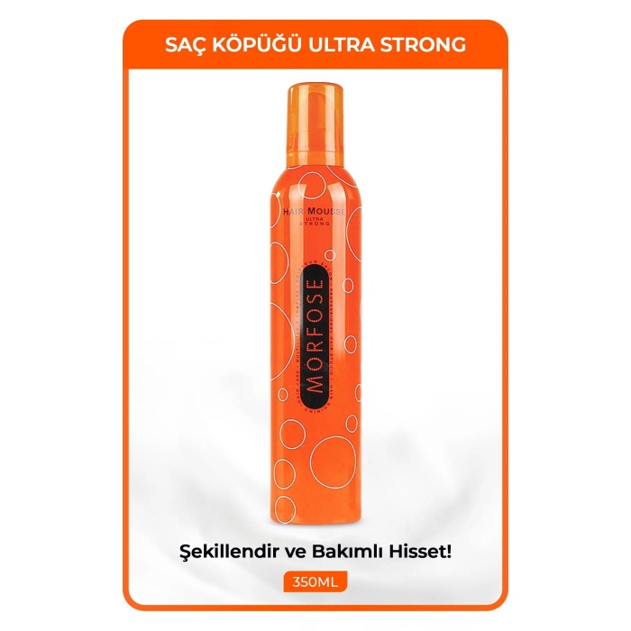 Ultra Strong Saç Köpük 350 ML - Ultra Güçlü Tutuş - mrfs