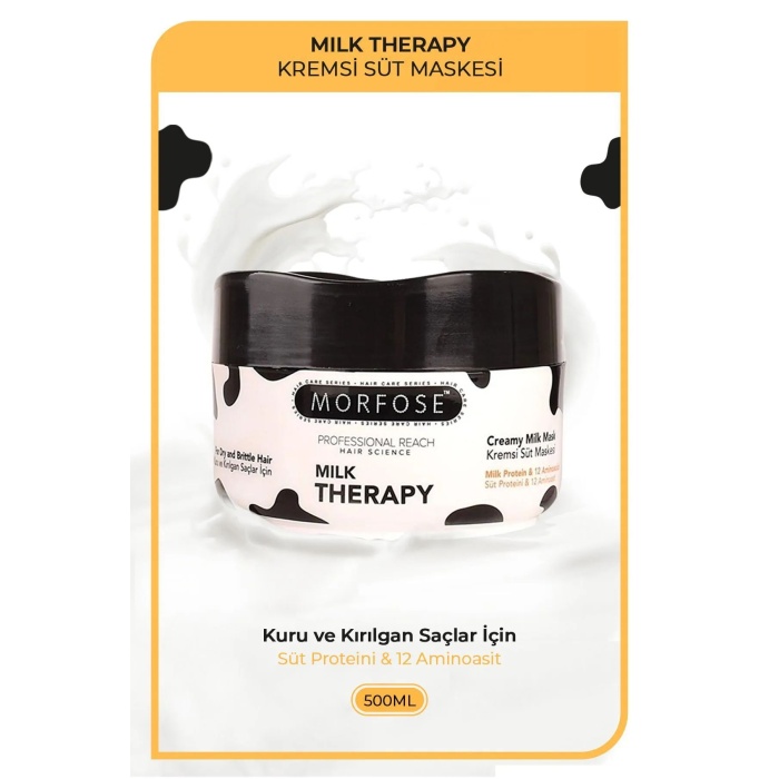 Milk Therapy Kremsi Süt Maskesi 500 ML - Bakım ve Canlılık - mrfs