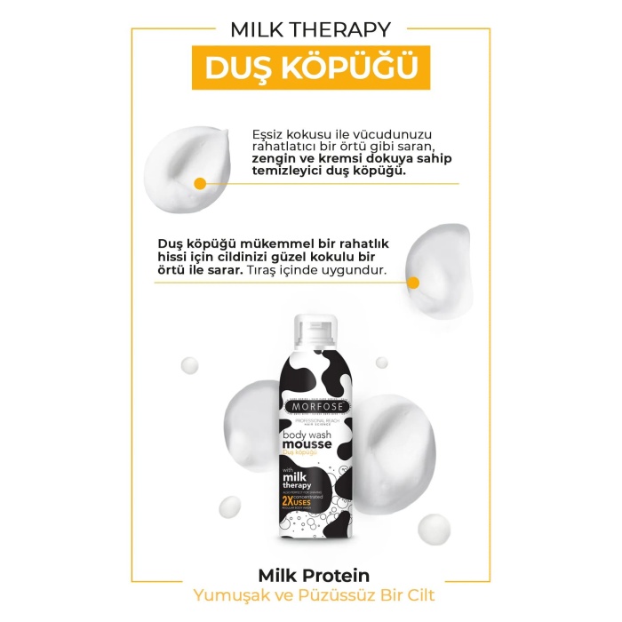 Milk Therapy Duş Köpüğü 200 ML - mrfs