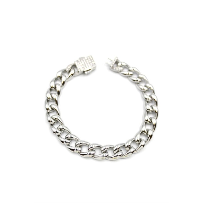 Zincir Gurmet Bileklik - Gümüş