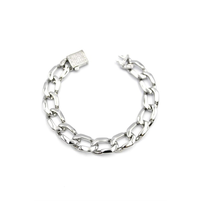 Zincir Gurmet Bileklik - Gümüş