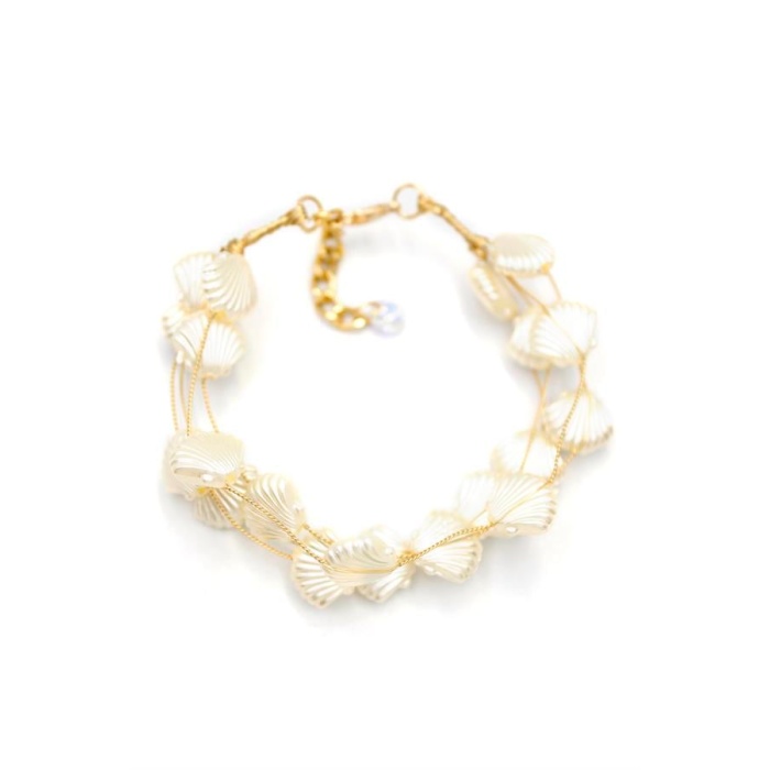 Midye Bileklik - Altın