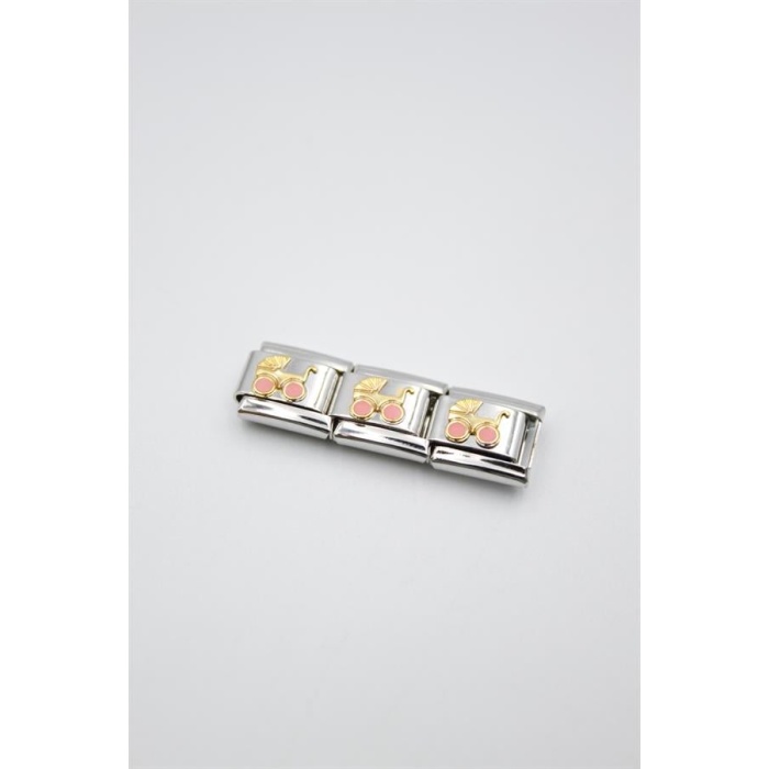 3lü Charm - Gümüş