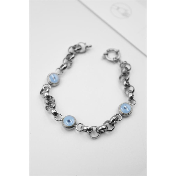 Nazar Boncuk Bileklik - Gümüş