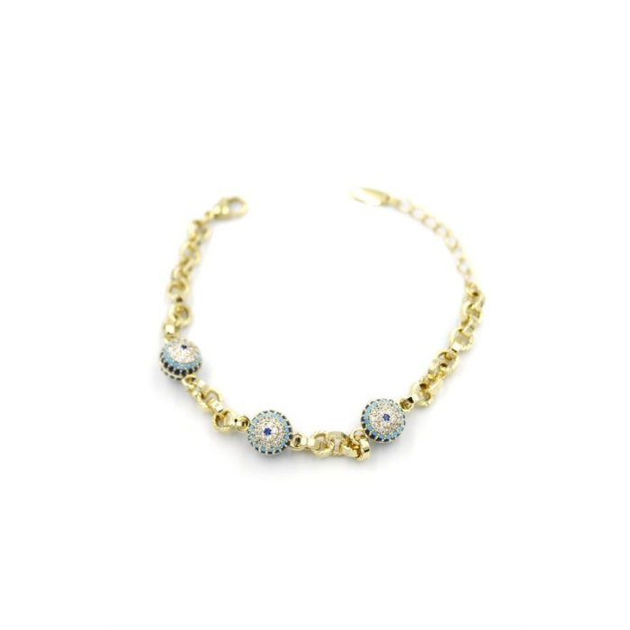 Nazarlı Xuping Vip Bileklik - 14K Altın